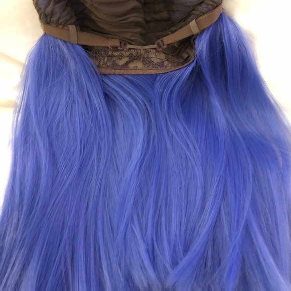 SOLD💗Synthetic lace front blue wig 14 inches - Picture 3 of 4